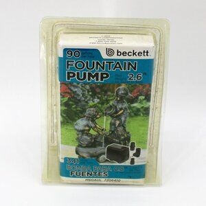 Beckett Small Fountain Pump 90 hour Gallons M60AUL 7206410